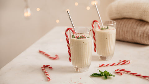 Candy Cane Peppermint Shake