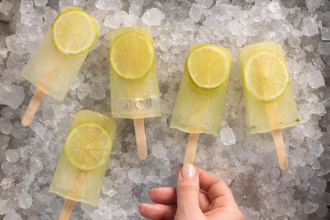 Lime Mint Ice-blocks