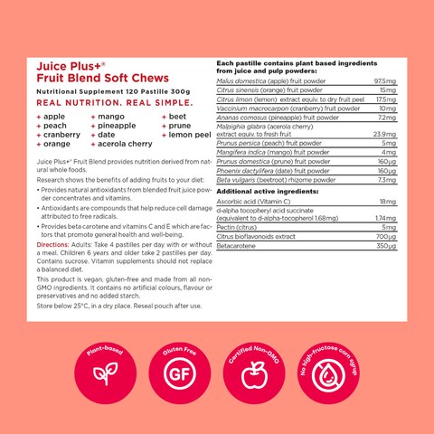 Fruit & Vegetable Chewables (Healthy Starts 4-12)